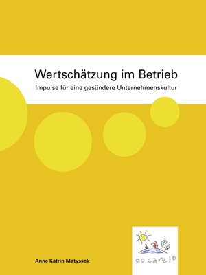 cover image of Wertschätzung im Betrieb